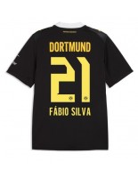 Borussia Dortmund Fabio Silva #21 Venkovní Dres 2026-27 Krátký Rukáv